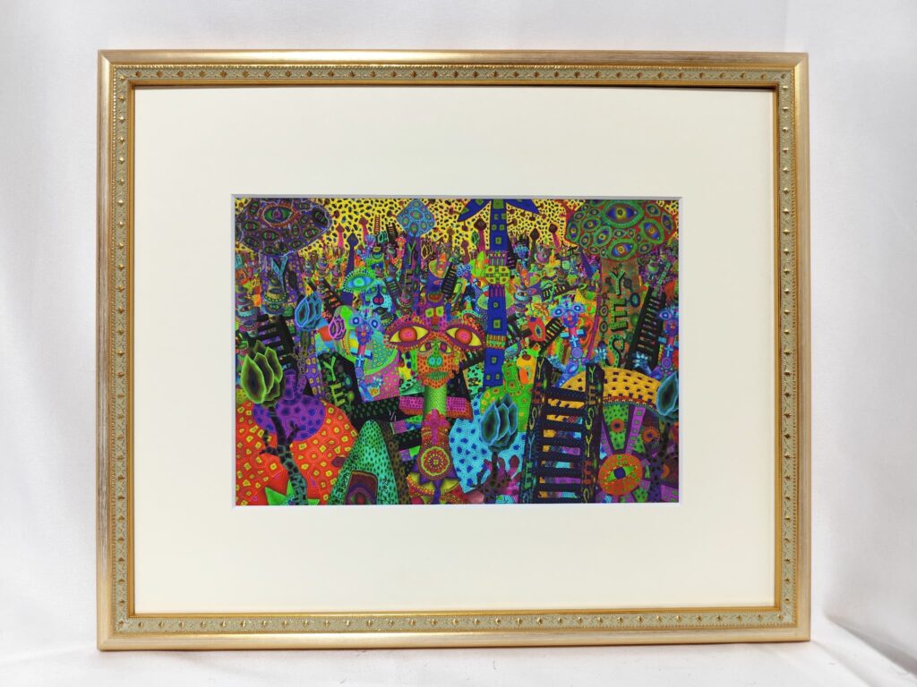 感情　 　1/5 限定5部　　版画　絵画作品　高見沢耳 神秘的な水曜日 版画 限定5部 絵画 版画 高見沢耳美術店 通販