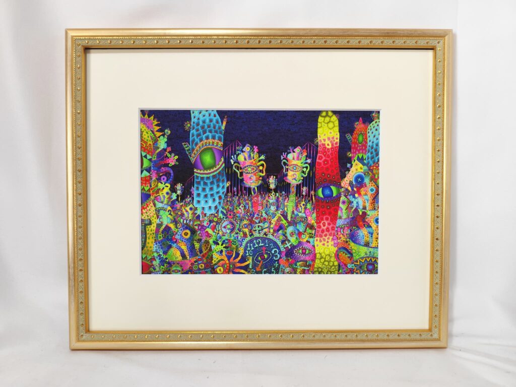 感情　 　1/5 限定5部　　版画　絵画作品　高見沢耳 感情 1/5 限定5部 版画 絵画作品 高見沢耳 神秘的な水曜日 版画