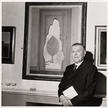 The painter René Magritte