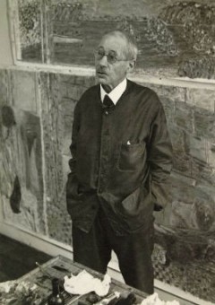 The painter Pierre Bonnard